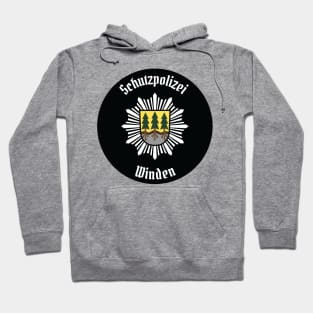 schutzpolizei winden. Hoodie